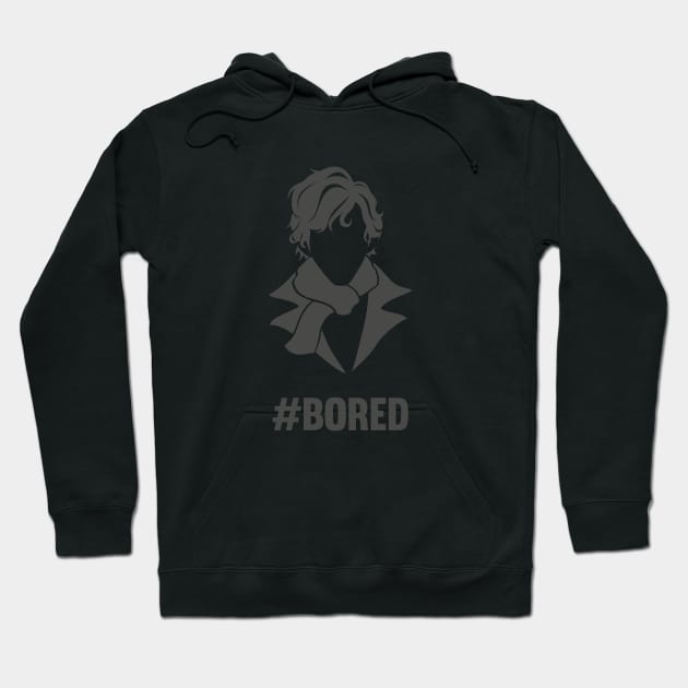 Bored Sherlock Hoodie by LoShimizu